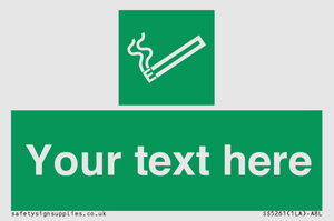 Custom E-Cigarettes/Vaping Permited Sign